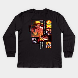 Luffy Gear 5 : Joy Boy Kids Long Sleeve T-Shirt